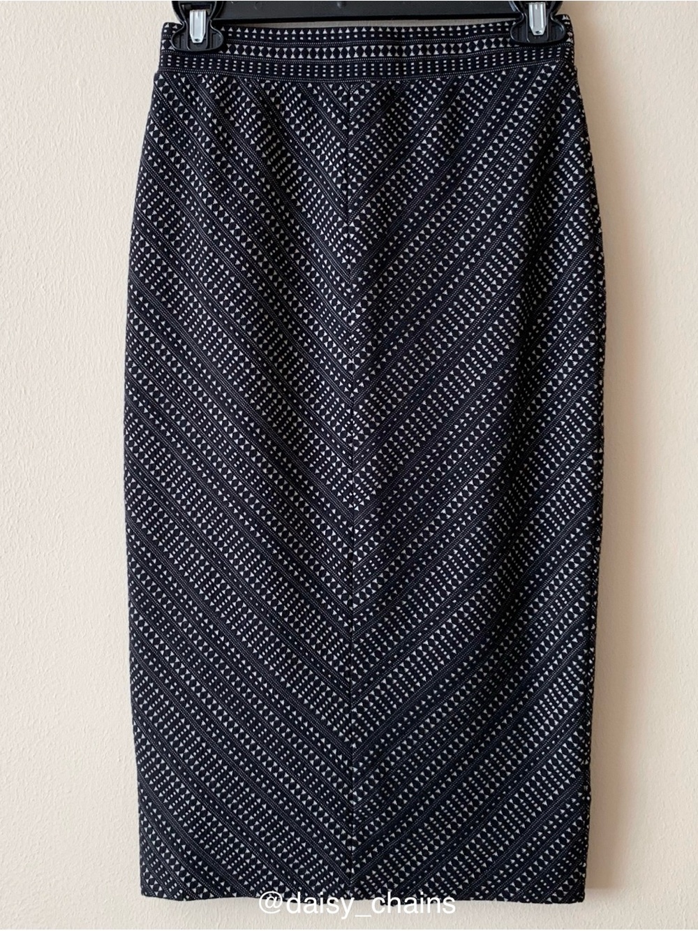 Silence + Noise Knit Pencil Skirt